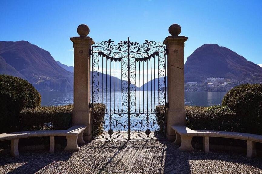 Appartamento Lago Lugano Esterno foto